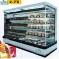 New Europe type jumbo with reezer condensing unit for industrial supermaret display cabinet trailer refrigerated unit